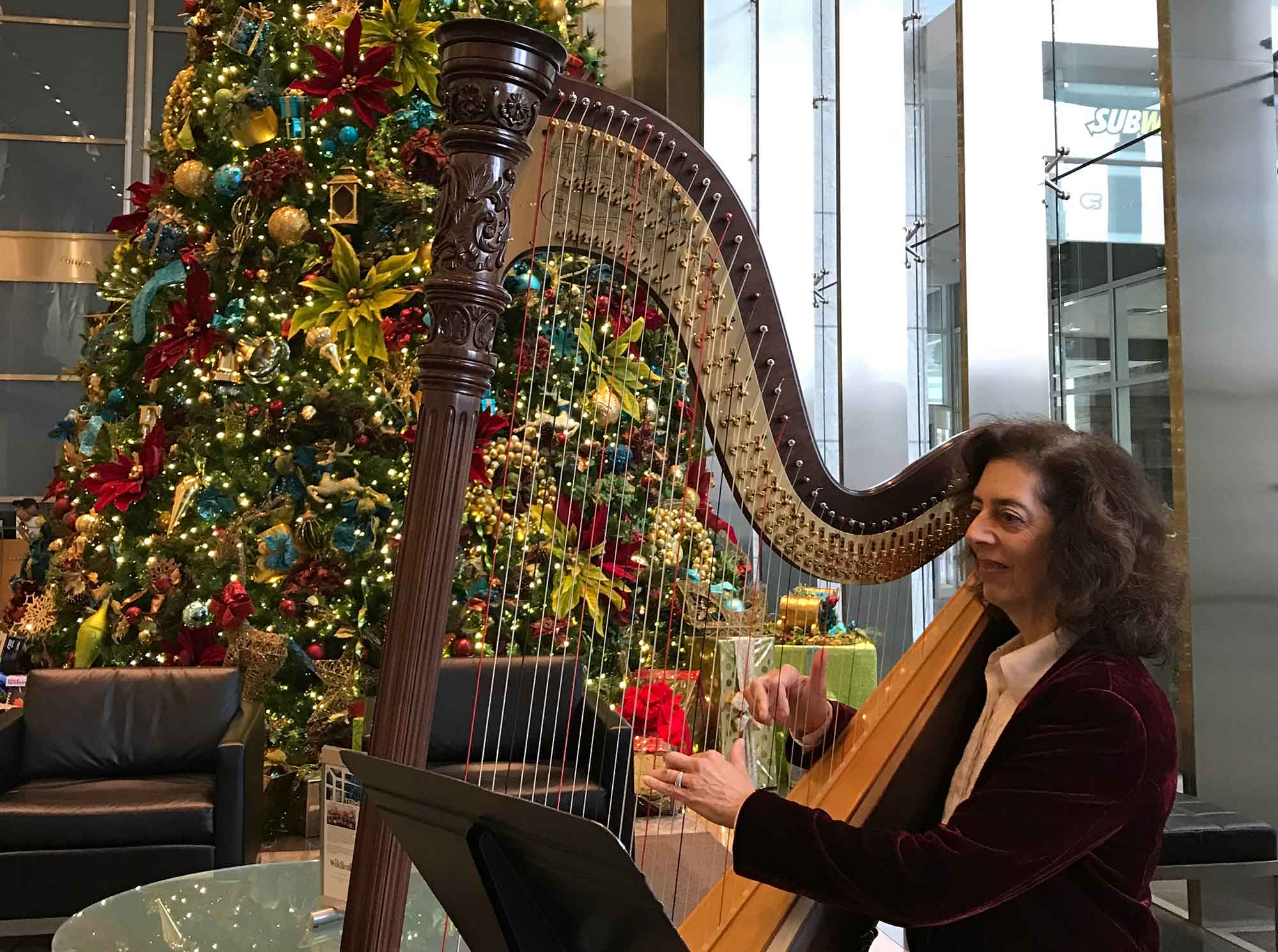 Atlanta Harpist Lisa Handman